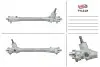 Рульова рейка без ГУР відновлена Toyota Prius 09-17 MSG TY131R (фото 1)