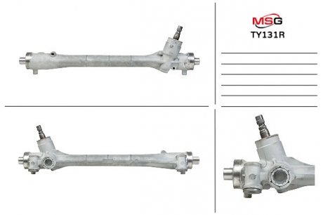 Рулевая рейка без ГУР восстановленная TOYOTA PRIUS 2009-2012 MSG TY131R