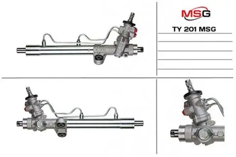 Рульова рейка з ДПК нова TOYOTA AVENSIS (_T22_) 97-03, AVENSIS Liftback (_T22_) 97-03 MSG TY201