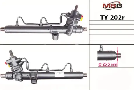 Рульова рейка з ГУР відновлена MSG TY202R