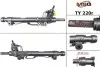 Рульова рейка з ГУР відновлена Toyota 4Runner 02-09, Toyota Land Cruiser Prado 120 03-09, Lexus GX 02-09 MSG TY220R (фото 1)