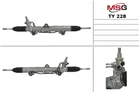 Рульова рейка із ДПК нова TOYOTA LAND CRUISER200 2007-, LEXUS LX570 2007- MSG TY228