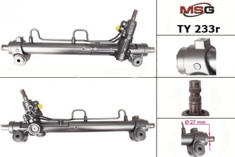 Рулевая рейка с ГУР восстановленная LEXUS ES 2006-2011;TOYOTA CAMRY 2006-2011 MSG TY233R