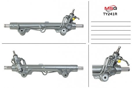 Рулевая рейка с ГУР восстановленная TOYOTA TUNDRA 2006-2009;TOYOTA SEQUOIA 2007-2013 MSG TY241R