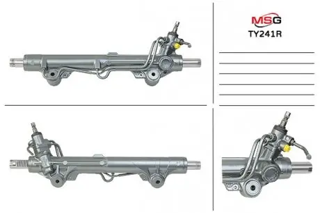 Рульова рейка з ГУР відновлена Toyota Tundra 06-13 MSG TY241R