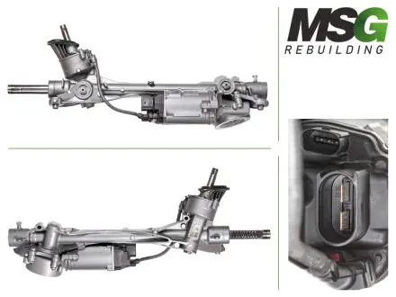 Рульова рейка з ЕУР відновлена VW Golf VII 12-20, Audi A3 12-22, Skoda Octavia A7 13-19 MSG VW415.SL00.R