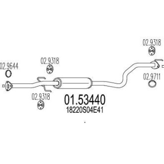 Резонатор MTS 01.53440