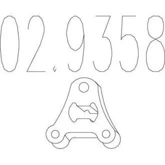 Фото гумовий елемент кріплення MTS 02.9358 Гумовий елемент кріплення MTS 02.9358