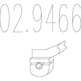 Резиновый крепежный элемент MTS 02.9466