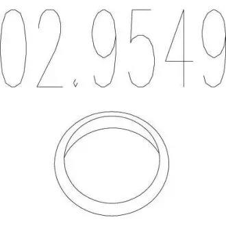 Монтажное кольцо MTS 02.9549