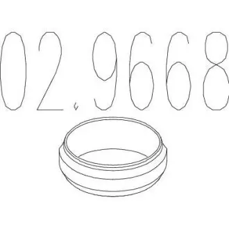 Монтажное кольцо MTS 02.9668