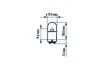 Автолампа R5W 12V 5W BA15d Standard NARVA 171723000 (фото 4)