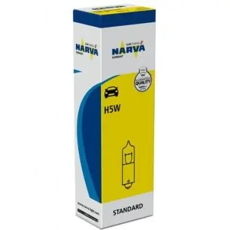 Автолампа H5W 12V 5W BA9s (освітлення салона) NARVA 178303000