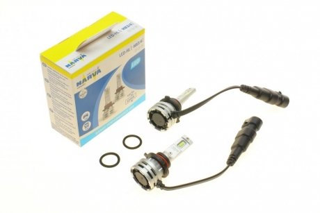 Автолампа HB3/HB4 12/24V 24W P20d/P22d Performance LED (к-кт 2шт) (6500K) NARVA 180383000