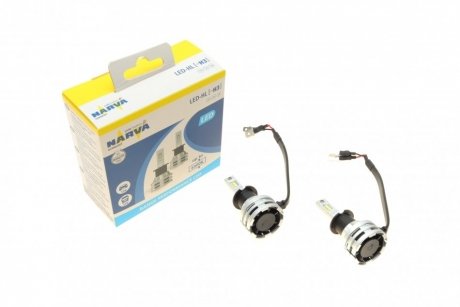 Автолампа H3 12/24V 19W PK22s Performance LED (к-кт 2шт) NARVA 180583000