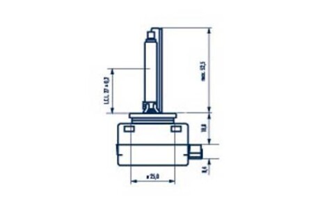 Лампа D1S 85V 35W (Pk32d-2) NARVA 84010