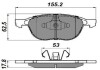 Тормозные колодки пер. Focus/C-Max/Kuga 03- National NP2002 (фото 1)