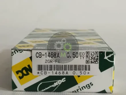 Вкладыши шатунные +0.50mm (к-кт на мотор) Toyota 2GR-FE, NDC CB1468A-050