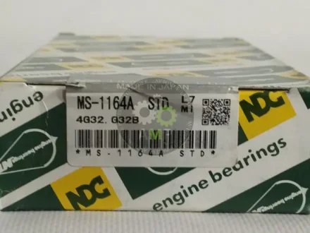 Вкладыши коренные STD (к-кт на мотор) Mitsubishi 4D65, NDC MS1164A-STD