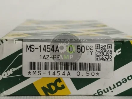 Вкладыши коренные +0.50mm (к-кт на мотор) 1AZ-FE/2AZ-FE, NDC MS1454A-050