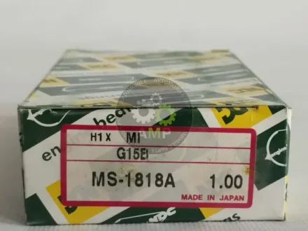 Вкладыши коренные +1.00mm (к-кт на мотор) Mitsubishi G11B,G12B,G13B,G15B,4G NDC MS1818A-100
