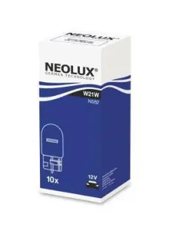 Лампочка допоміжна W21W (10 шт, 12 В, 21 Вт, тип гнізда: W3X16D) NEOLUX N582