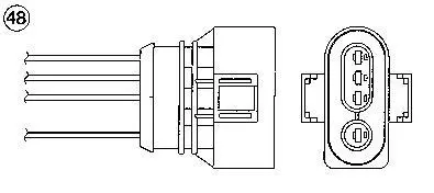 Лямбда-зонд NGK 1620
