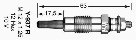 Свічка розжарювання NGK 5148