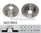 Тормозной диск NIPPARTS N3315033 (фото 1)