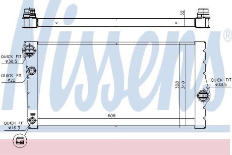 Радиатор NISSENS 60769