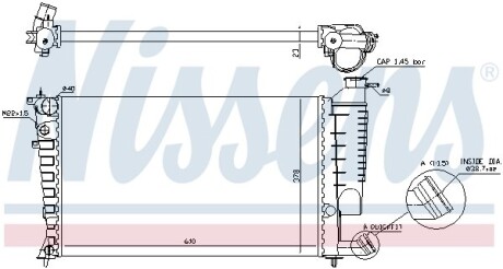 Радиатор NISSENS 61313