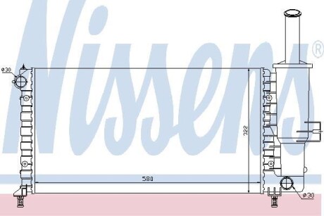 Радиатор NISSENS 61764