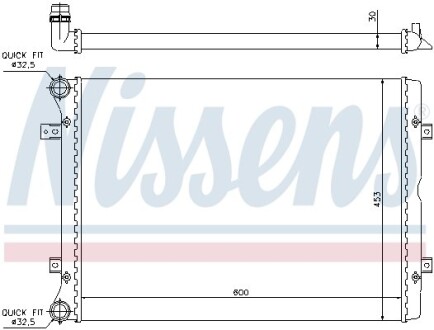 Радиатор NISSENS 65014