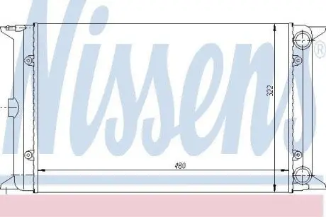 Радiатор NISSENS 65030