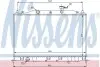 Радиатор охлаждения HYUNDAI ACCENT (MC) (05-) 1.4-1.6 MT (выр-во) NISSENS 67509 (фото 1)