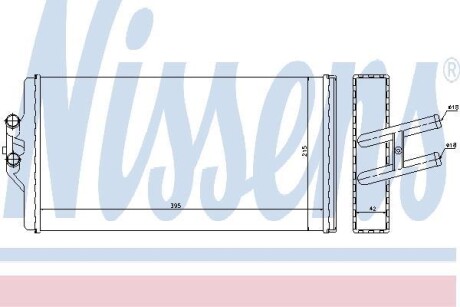 Радиатор отопления NISSENS 72005