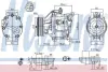 TOYOTA Компресор кондиціонера COROLLA 1.4-2.0 01- NISSENS 890036 (фото 1)