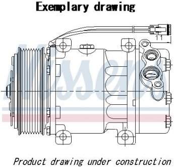 Компрессор кондиционера NISSENS 890 250