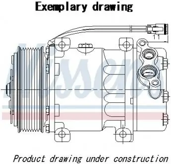 Компрессор кондиционера NISSENS 890 269