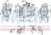 Компресор кондицiонера NISSENS 890551 (фото 1)