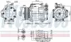 Компрессор кондиционера NISSENS 890584 (фото 1)