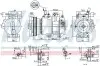 Компрессор кондиционера NISSENS 890684 (фото 1)