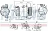 Компрессор кондиционера NISSENS 89483 (фото 1)