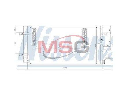 Радиатор кондиционера AUDI A4 (выр-во) NISSENS 940042