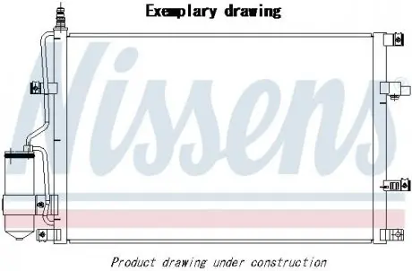 Радіатор кондиціонера First Fit NISSENS 941164