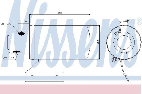 Осушувач кондицiонера NISSENS 95053