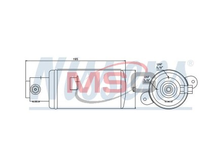 Осушувач кондицiонера NISSENS 95076