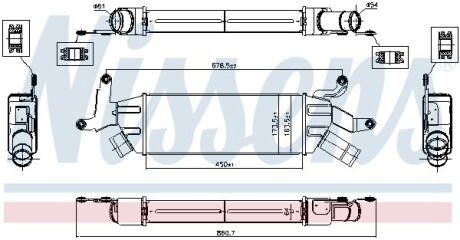 Интеркуллер NISSENS 96086