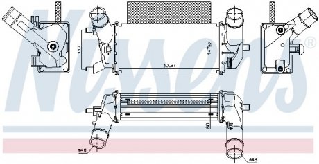 Интеркуллер NISSENS 961486