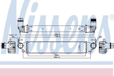 Интеркуллер NISSENS 96166